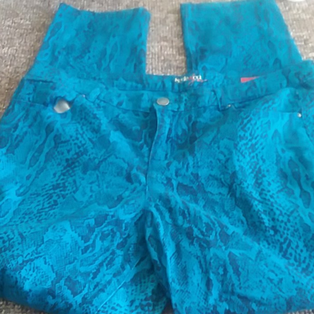 Snake print pant